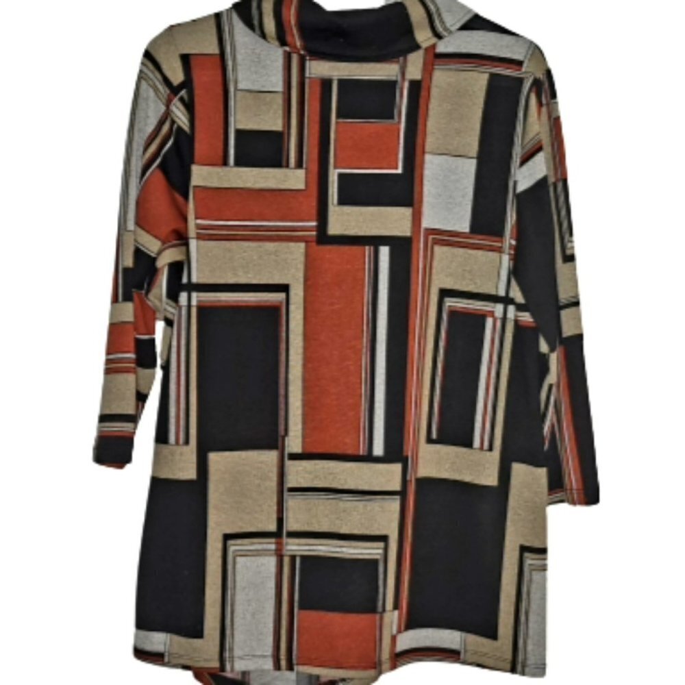 Vintage emotion 70 look  jersey tunic